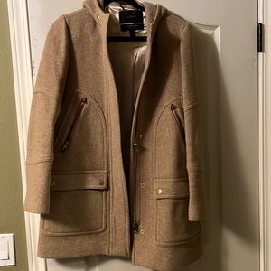 JCrew stadium cloth coat
